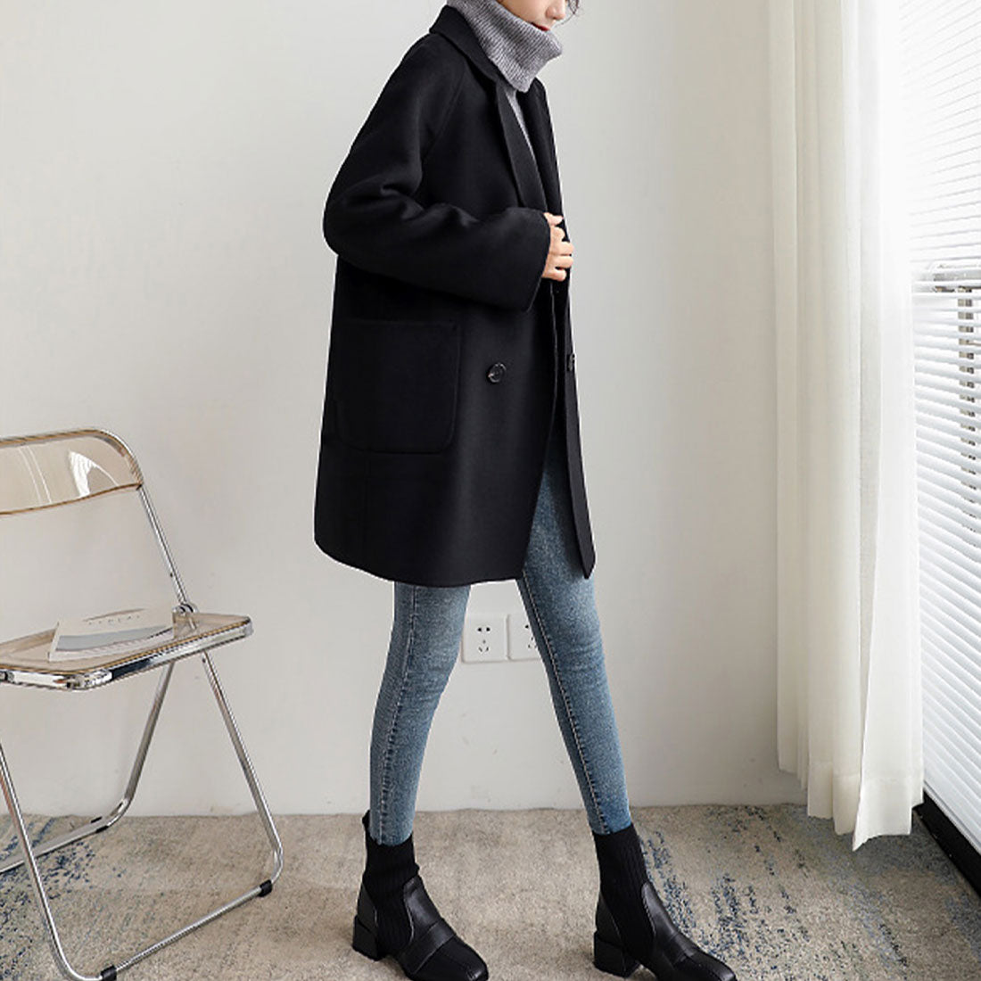 アミュレット Amulet ハーフチェスターコート