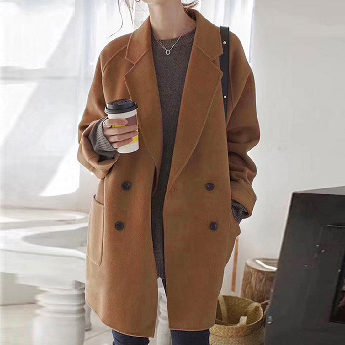 アミュレット Amulet ハーフチェスターコート