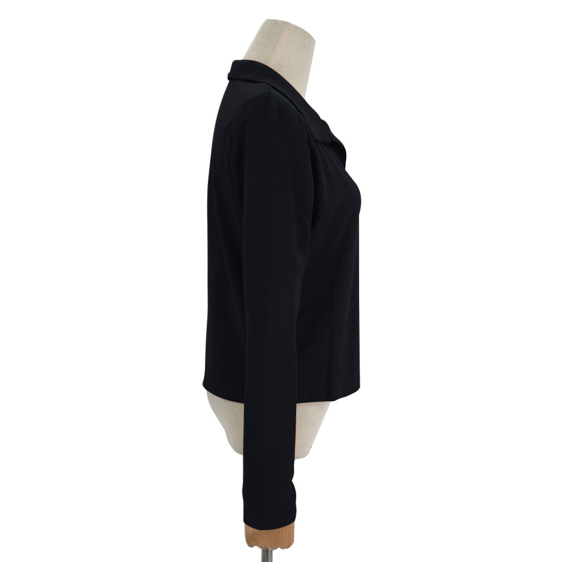 Amulet Collared Cut and Sew Tops for Women, Long Sleeves, Solid Color, Autumn Clothes, Winter Clothes, Teens, 20s, 30s, Korean Fashion, Korean, Office Casual, Skipper Collar, Mix and Match