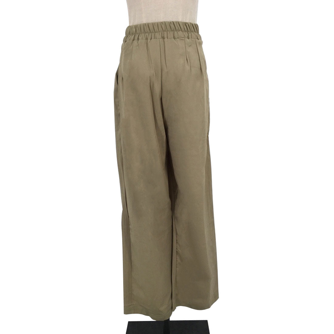 Amulet Side Ribbon Wide Pants Women's Bottoms Autumn Clothes Spring Clothes Plain Full Length Teens 20s 30s Korean Fashion Korea Large Size Streetwear