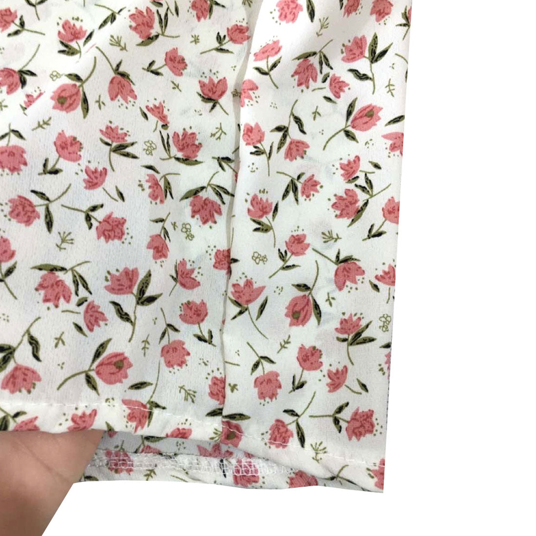 アミュレット Amulet 花柄フェミニンブラウス レディース トップス 長袖 春服 秋 10代 20代 30代 韓国ファッション 可愛い カジュア ル大きいサイズ レトロ