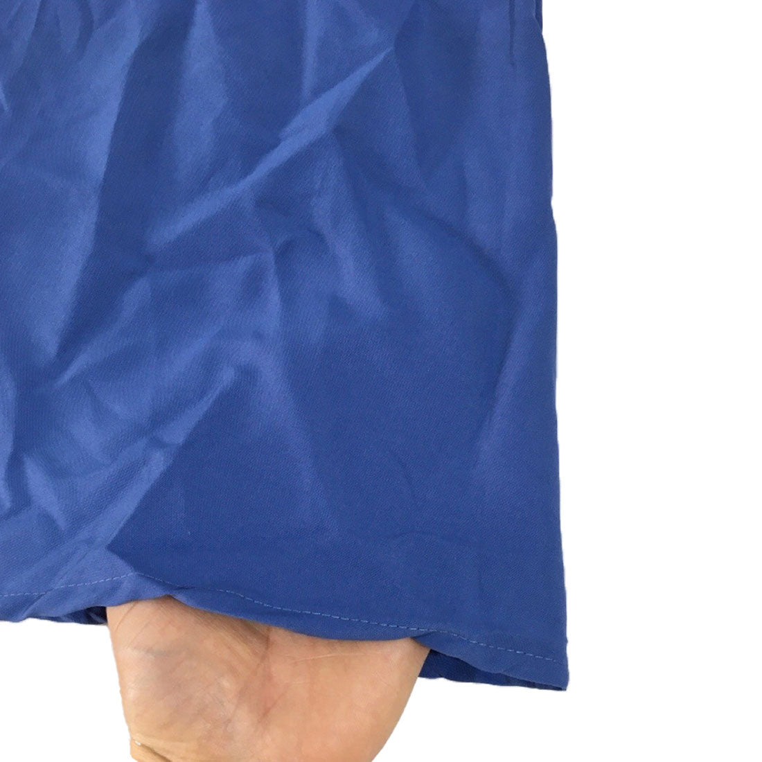 Amulet Shirred Long Dress for Women, Spring, Summer, Autumn, Korean Fashion, Teens, 20s, 30s, Casual, Short Sleeves, Cute for Adults, Retro, Simple