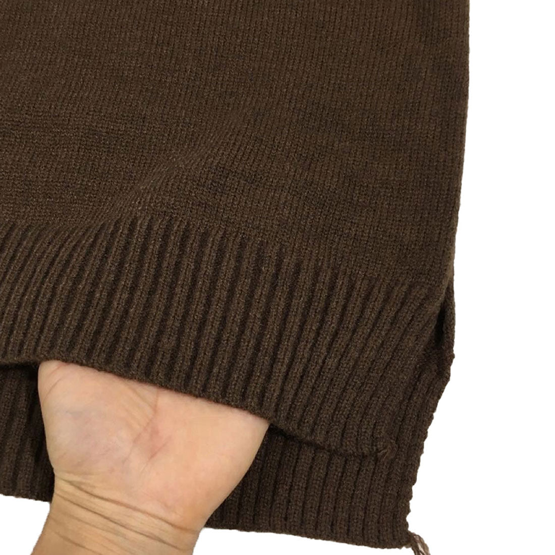 アミュレット Amulet オーバーVネックベスト 秋 冬 韓国ファッション 10代 20代 30代 レディース 暖かい 可愛い 大人カジュアル 黒 白 レイヤードアイテム