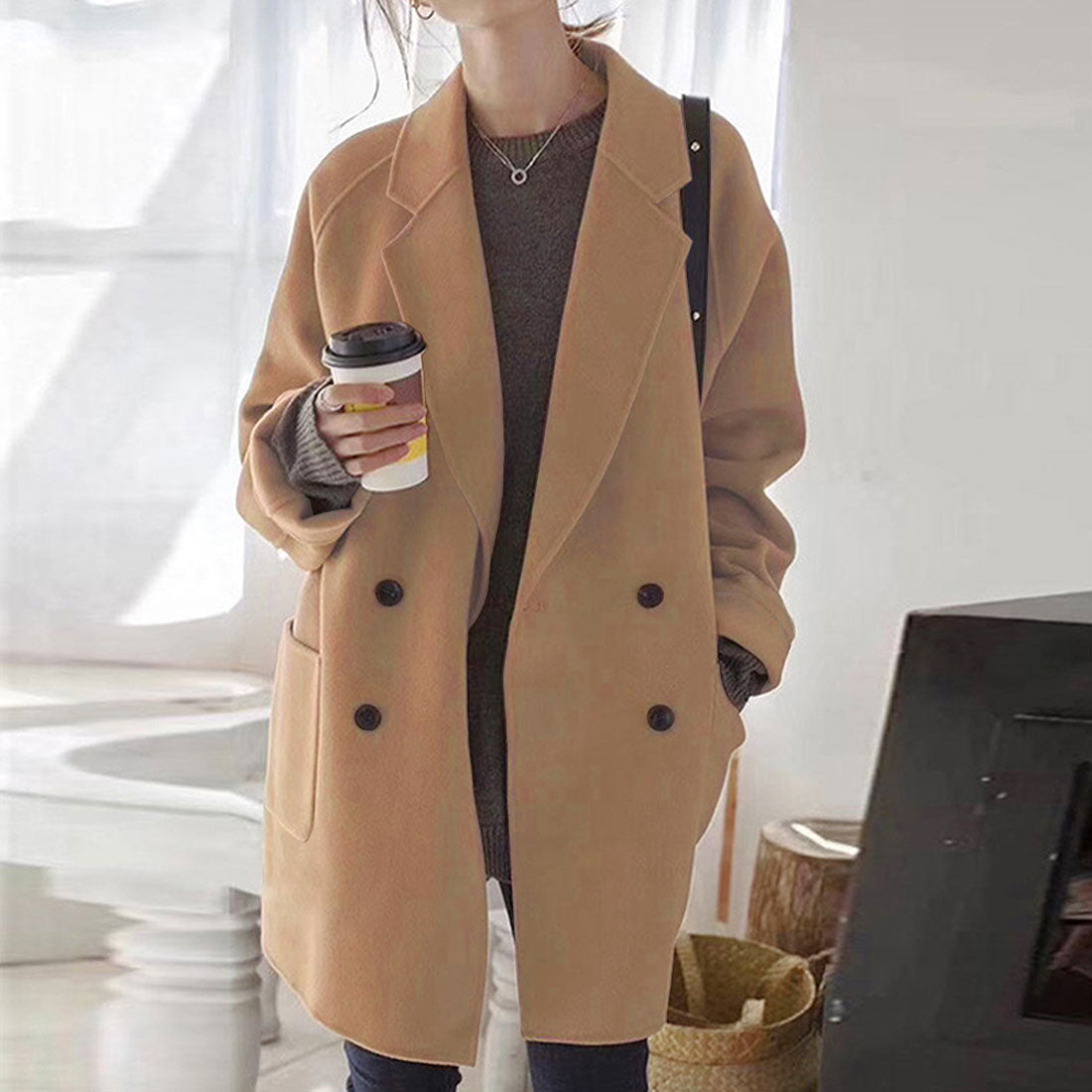 アミュレット Amulet ハーフチェスターコート