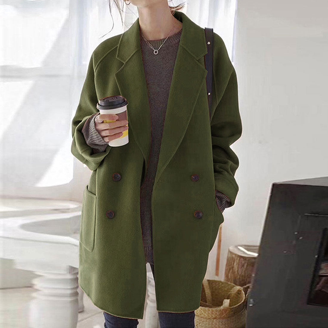 アミュレット Amulet ハーフチェスターコート