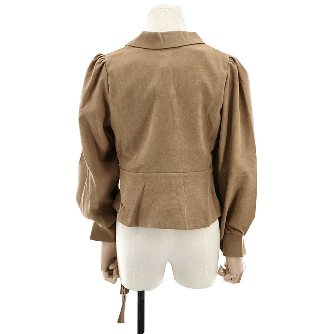 Amulet Cashcool Blouse Women's 10s 20s 30s Korean Fashion Spring Autumn Casual Long Sleeve Simple Stylish Cute White Black Plain