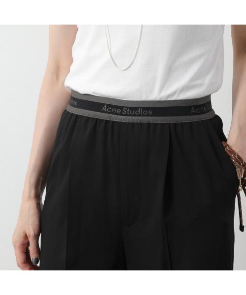Acne Studios Acne Studios Pants Logo tape trousers AK0826 Slacks