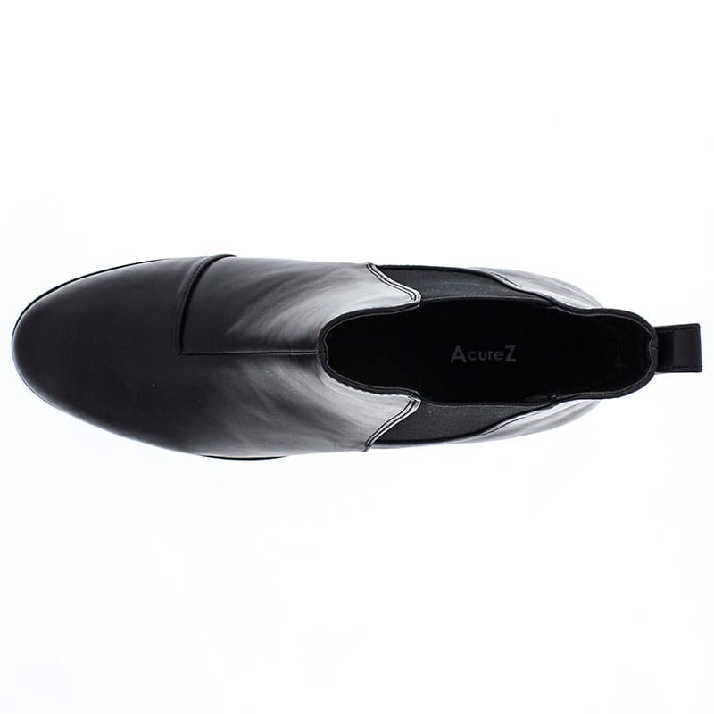 アキュアーズ AcureZ 晴雨兼用やわらかトラッドブーツ「生活防水タイプ」 (BLACK) BLACK