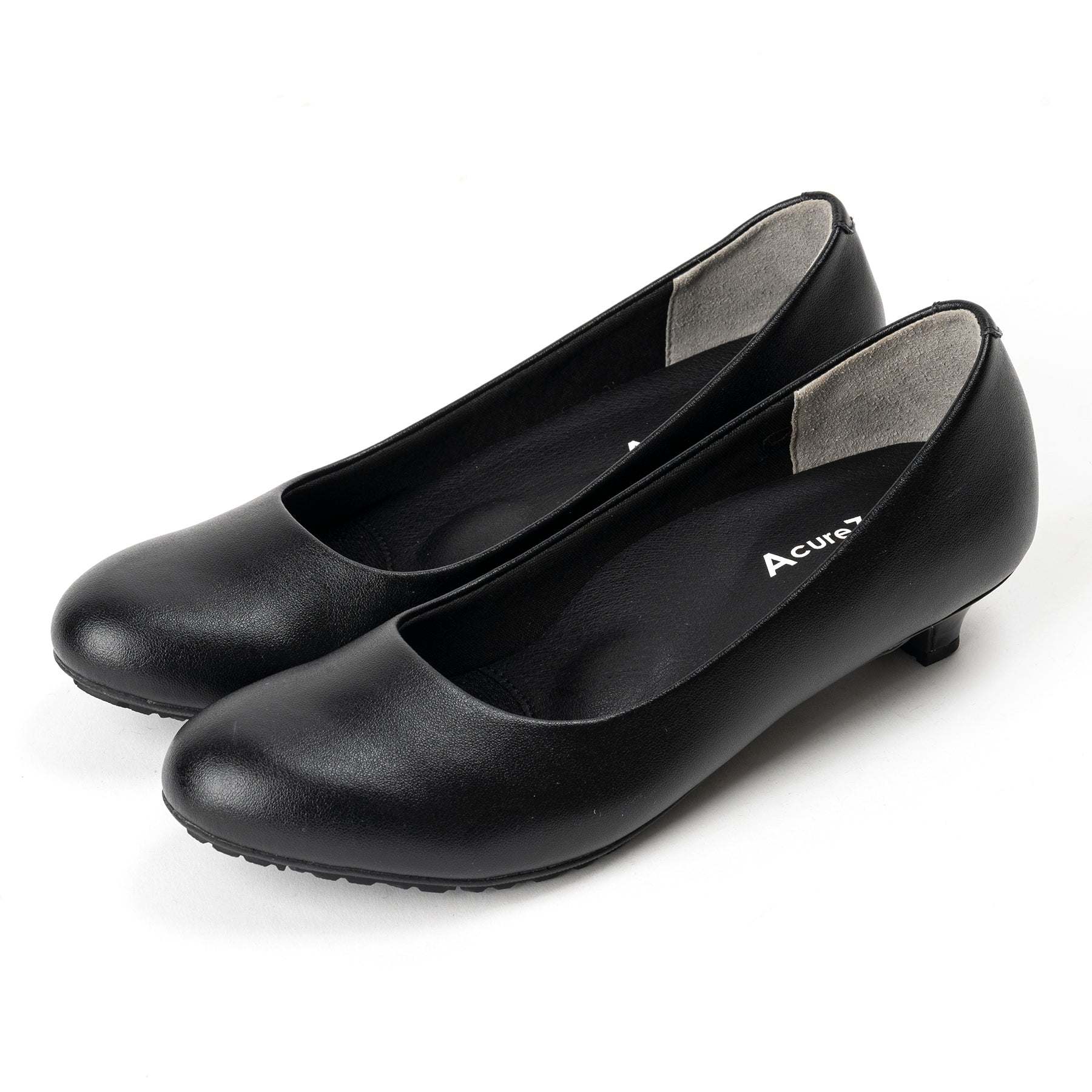 アキュアーズ AcureZ 仕事でも活躍!約3cmヒールのラウンドトゥパンプス