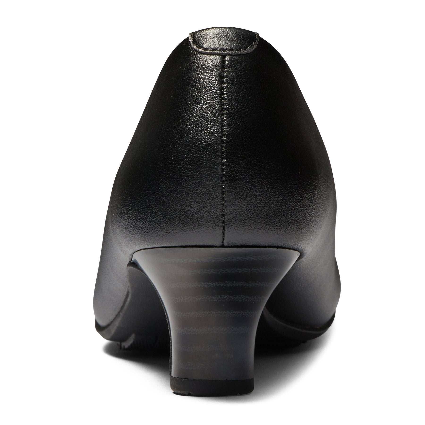 アキュアーズ AcureZ 仕事でも活躍!約5cmヒールのラウンドトゥパンプス (ブラック) ブラック