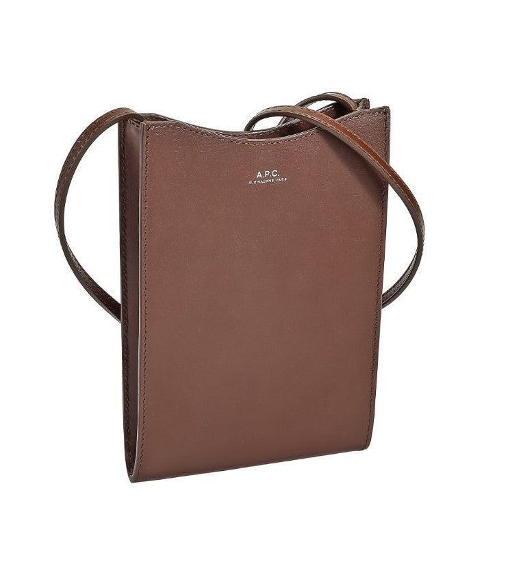 A.P.C. PXBMW H63043 Shoulder Bag for Men, Shoulder Bag, Leather Neck P