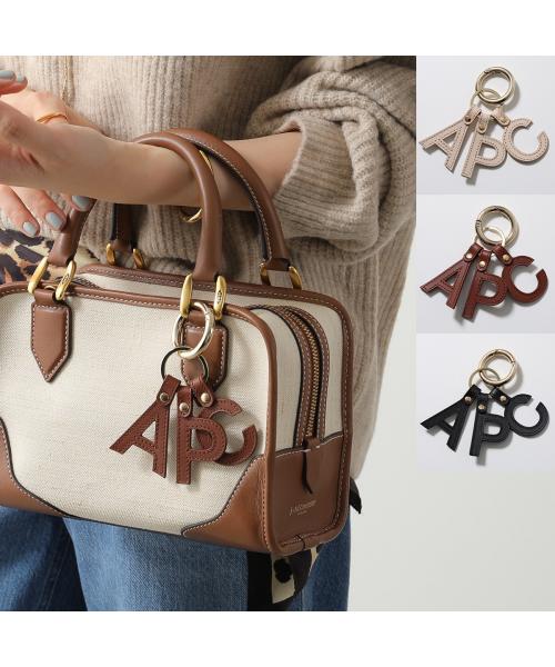 アーペーセー A.P.C. APC A.P.C. キーリング Porte Clefs Lettres APC PXAWV F63656 (AAH/ライトベージュ) AAH/ライトベージュ