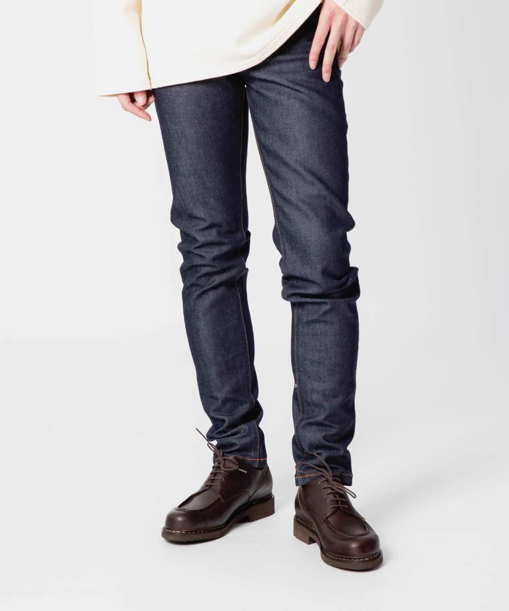 COZZI M09047 Jeans Denim Men's Bottoms Straight Denim Petit New  Standard PETIT NEW STANDARD Stretch Indigo