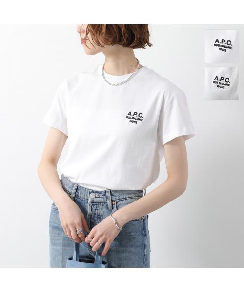 アーペーセー A.P.C. APC A.P.C. Tシャツ COHBM F26389 半袖 (TAE/BLANC-DA/ホワイト) TAE/BLANC-DA/ホワイト