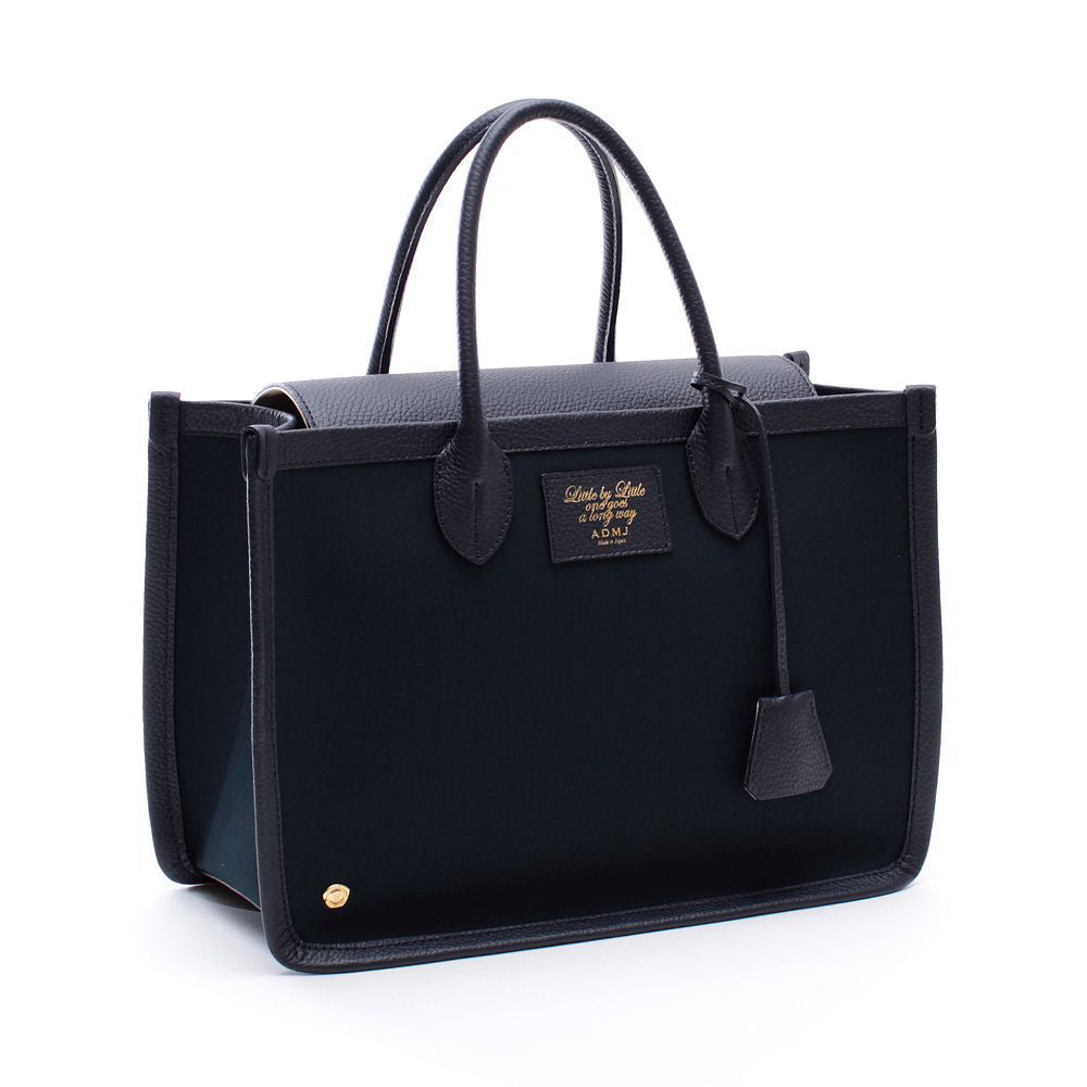 【日本製 |軽量】アクセソワ ドゥ マドモワゼル A.D.M.J. オフィサートートM (NAVY) NAVY