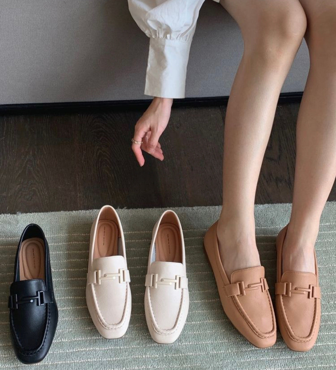 エーアイ A.I 走れるスリッポンローファー04-881-1