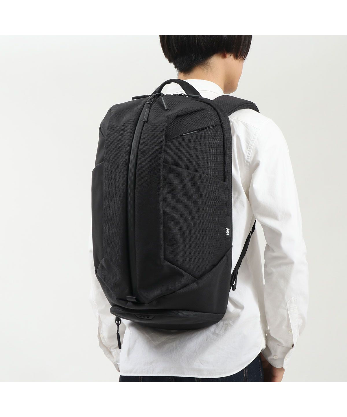 エアー Aer エアー リュック Aer Duffel Pack 3 ダッフルパック3 バックパック PC収納 16インチ B4 21.4L シューズ収納 抗菌 コーデュラ (ブラック) ブラック