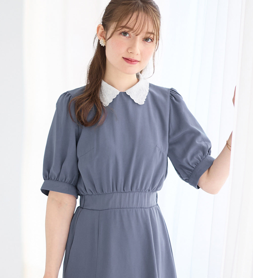 アロッタ Alotta 【選べる2タイプ】骨格別ワンピース<骨格ウェーブ> (ブルー/骨格ウェーブ) ブルー/骨格ウェーブ