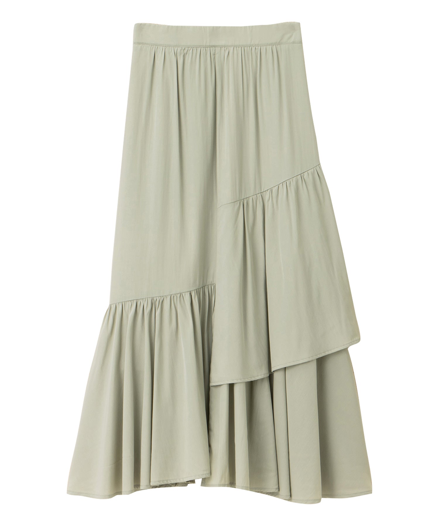 アロッタ Alotta アシメティアードスカート (ミント) ミント