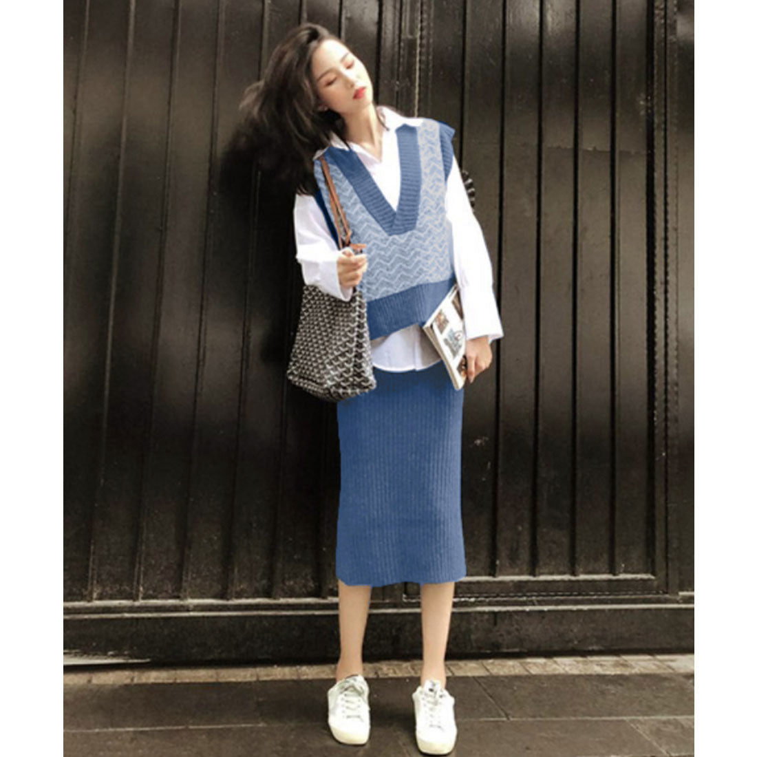 韓国 セットアップ レディース 秋冬服