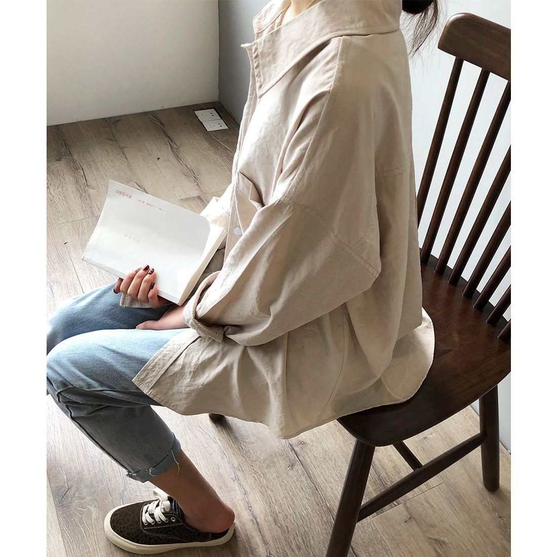 シャツブラウス レディース長袖トップス