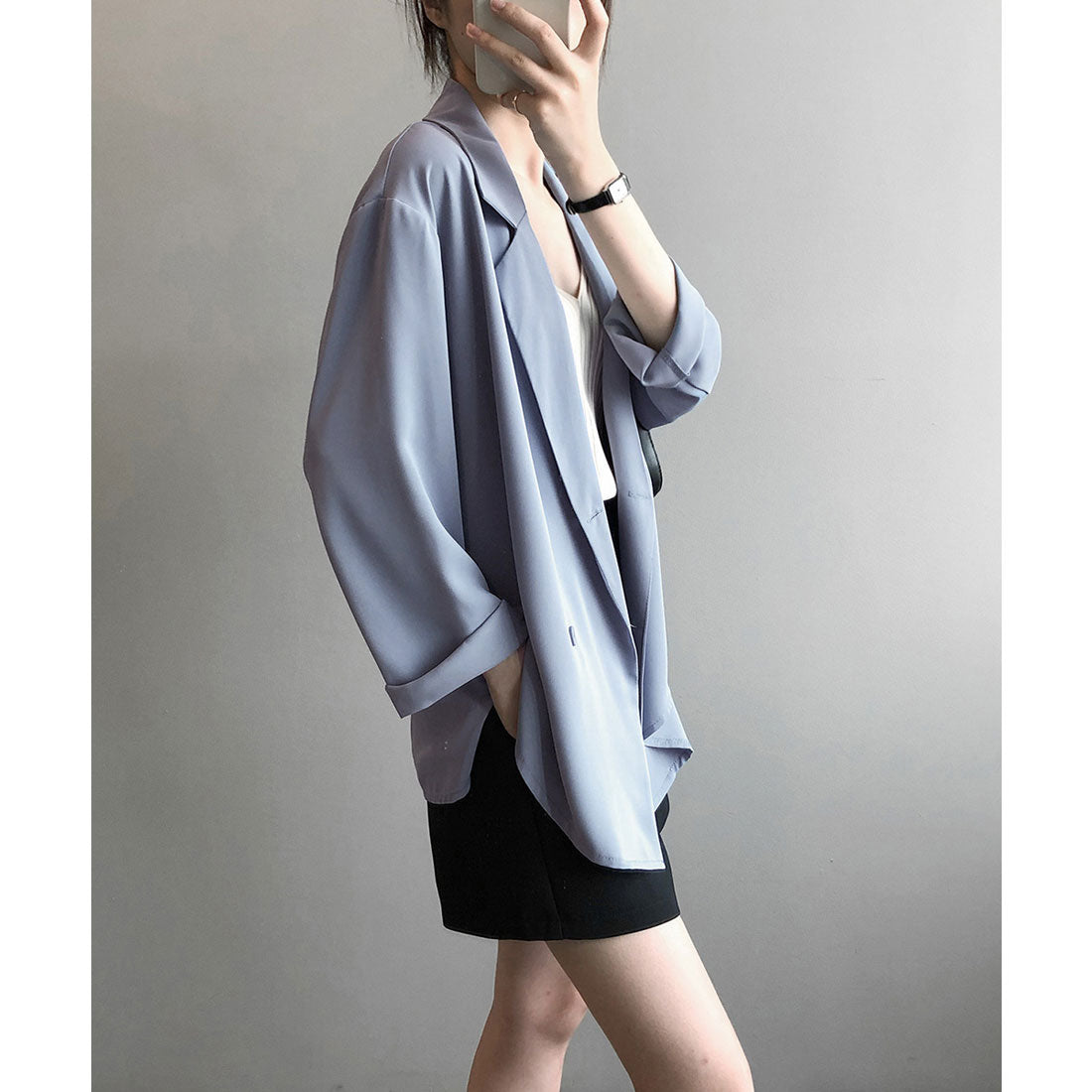 スーツジャケット レディース ゆったり