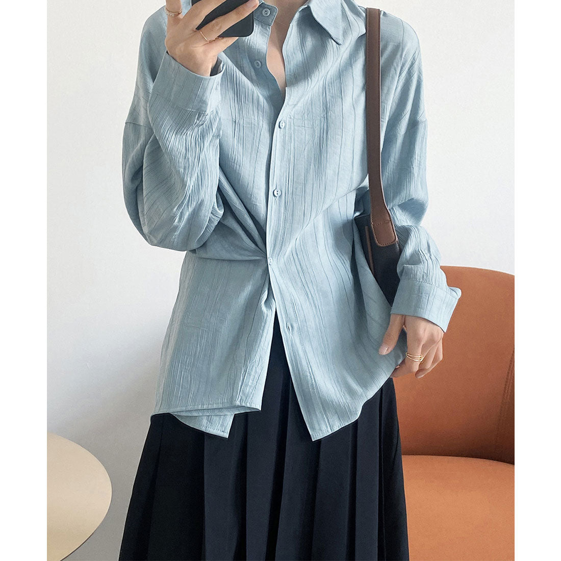 襯衫上衣女士放鬆