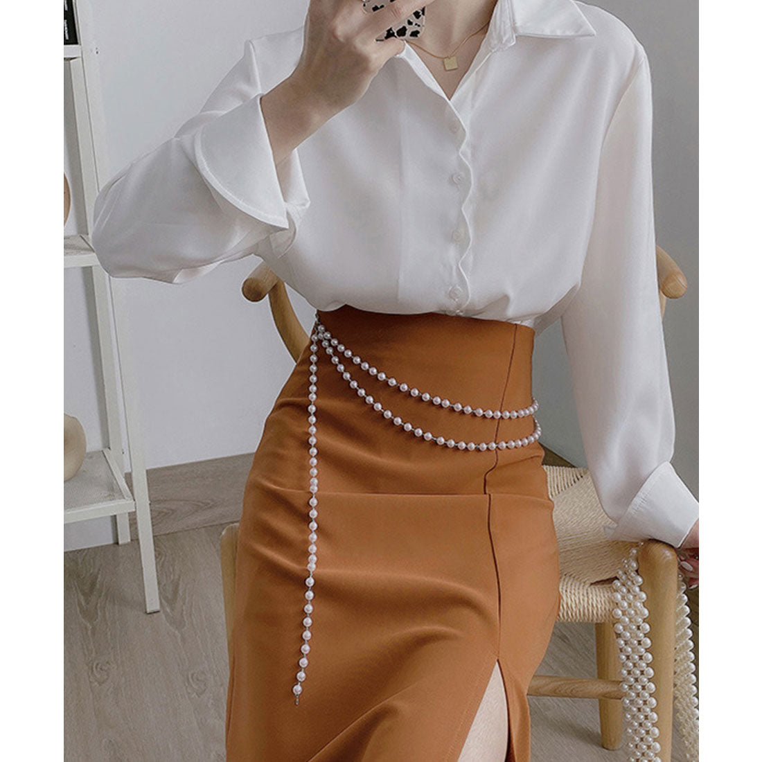 Slit Skirt Women's Skirt