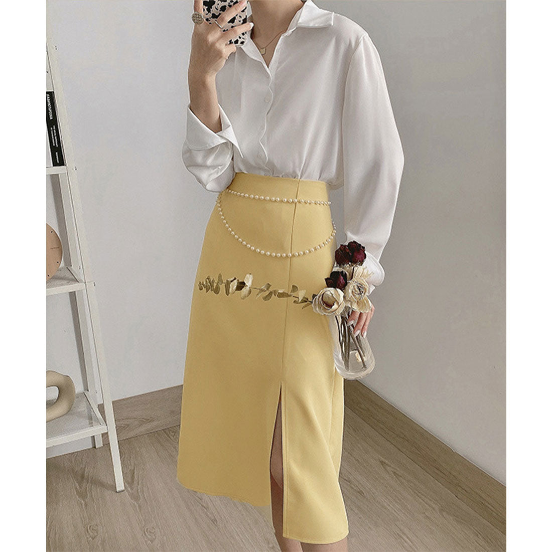 Slit Skirt Women's Skirt