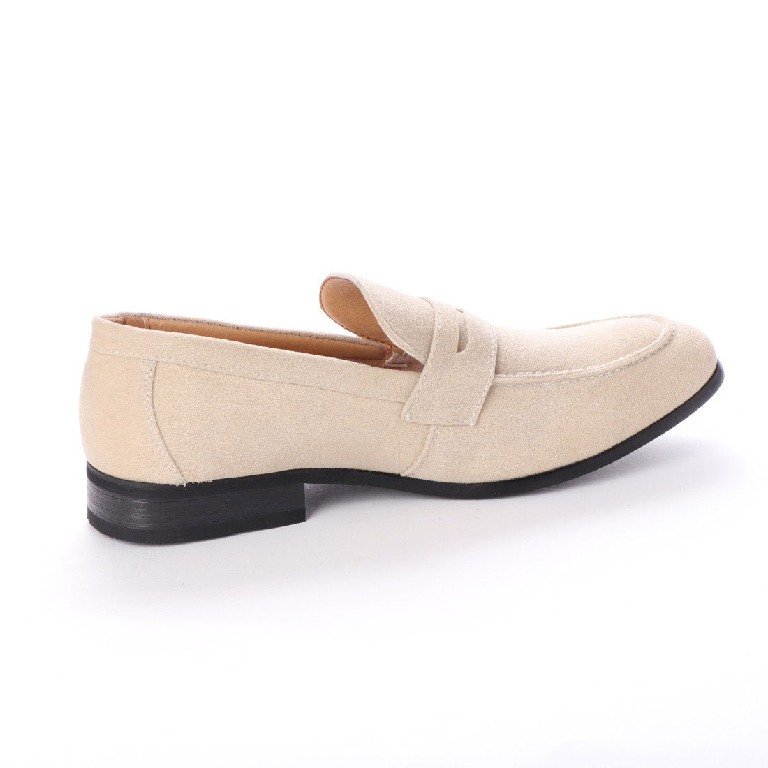 サンエープラス AAA+ スエードコインローファー/2313 (ベージュ) ベージュ