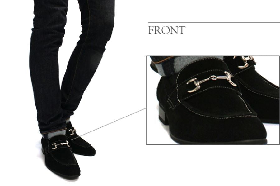 AAA PLUS AAA+ suede bit loafer/2314