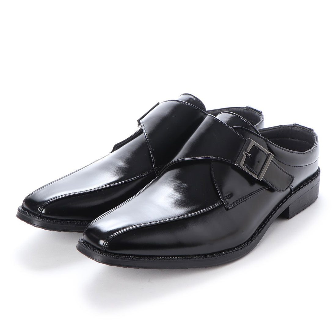 SFW サンエープラス AAA+ビジネスサンダルシリーズモンクストラップ/2694,ブラック