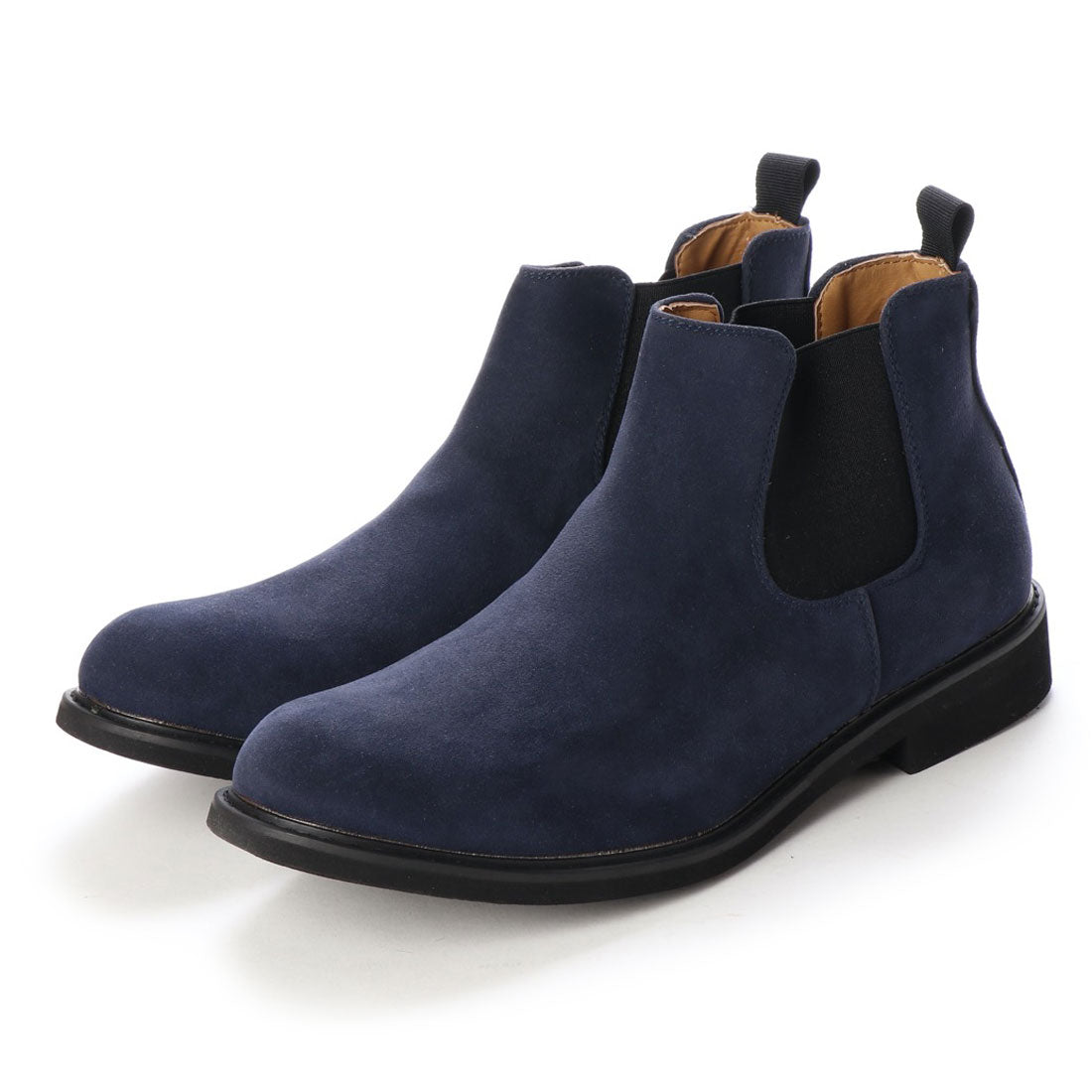 SFW サンエープラス AAA+ 軽量ソールスエードサイドゴアブーツ/2351,ネイビー