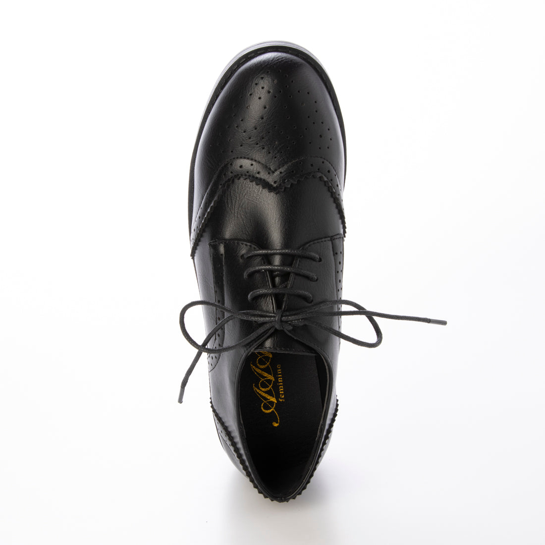 サンエープラスフェミニン AAA+ feminine 履き心地柔軟的翼尖牛津鞋/3574