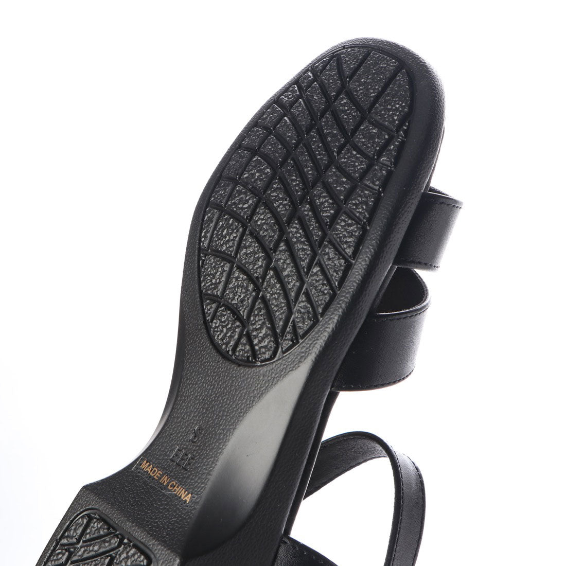 SFW サンエープラスフェミニン AAA+ feminine 快適EEE オフィスサンダルダブルバンドストラップサンダル/3531