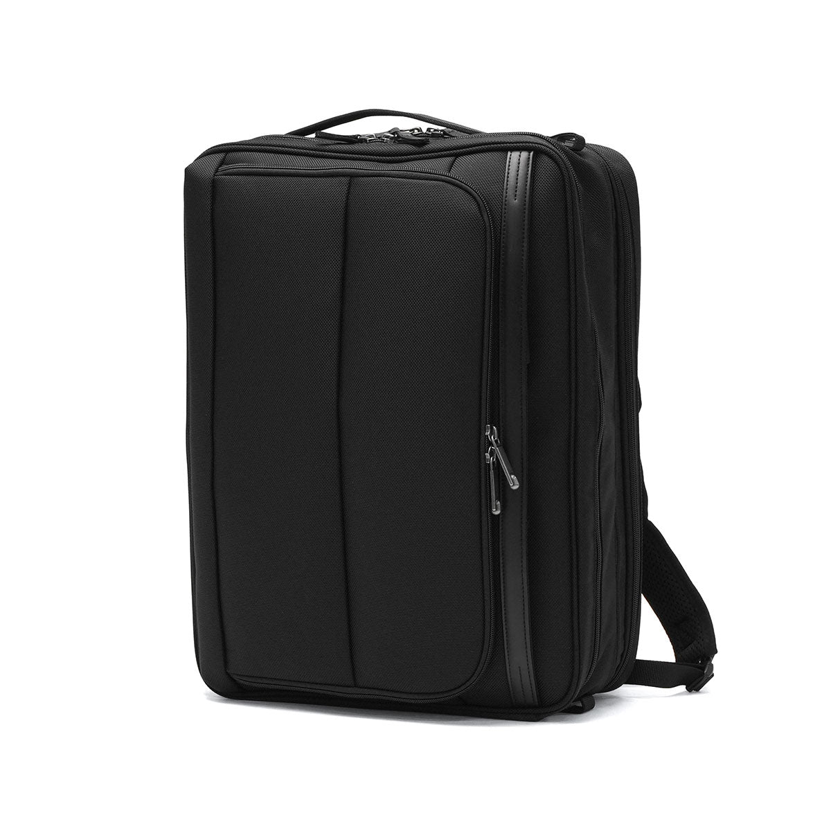 エース ace. 正規品5年保証 ビジネスバッグ メンズ 通勤 大容量 ブランド ビジネス 出張 オフィス PC収納 拡張 丈夫 3WAY A4 B4 15.6inch 21L 29L エース デヴェル 20266 (ブラック×ネイビー) ブラック×ネイビー