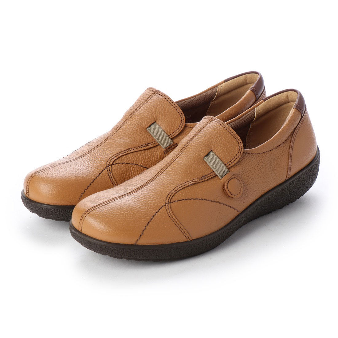 アキレス・ソルボ ACHILLES SORBO カジュアルスリッポン (キャメル) キャメル