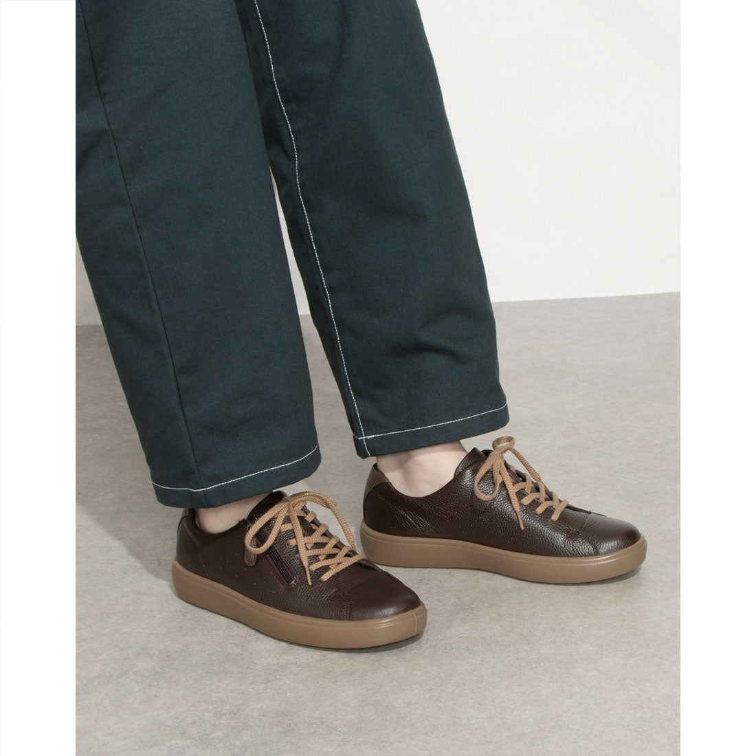 アキレス・ソルボ ACHILLES SORBO カジュアルファスナー付スニーカー