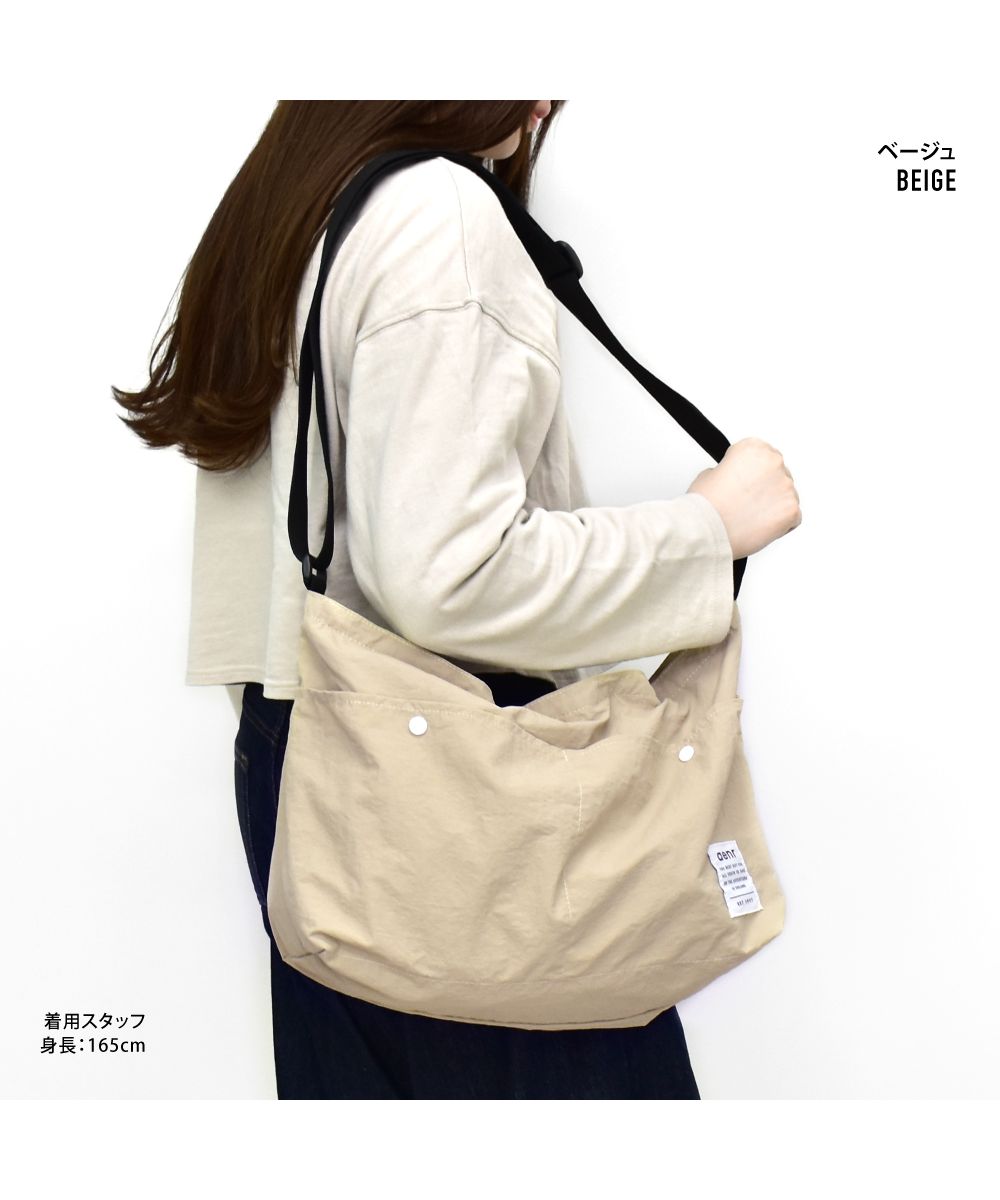 ランナー RUNNER アヴェンチュラ ショルダーバッグ 撥水大きめ 軽い 柔らかい くったり バック シンプル 無地 レディース メンズ 通勤 通学 旅行 トラベル グッズ お出かけ