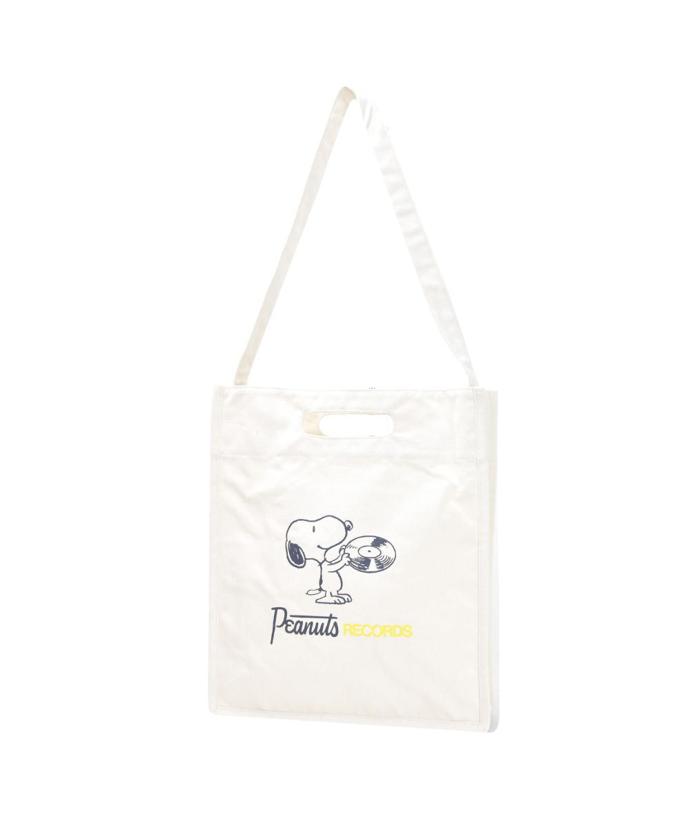 ランナー RUNNER スヌーピー トートバッグ ショルダートート レディース 女子 大人 向け a4 2way 大容量 大きめ 帆布 キャンバス グッズ 通学 塾 入学 学校 大学生