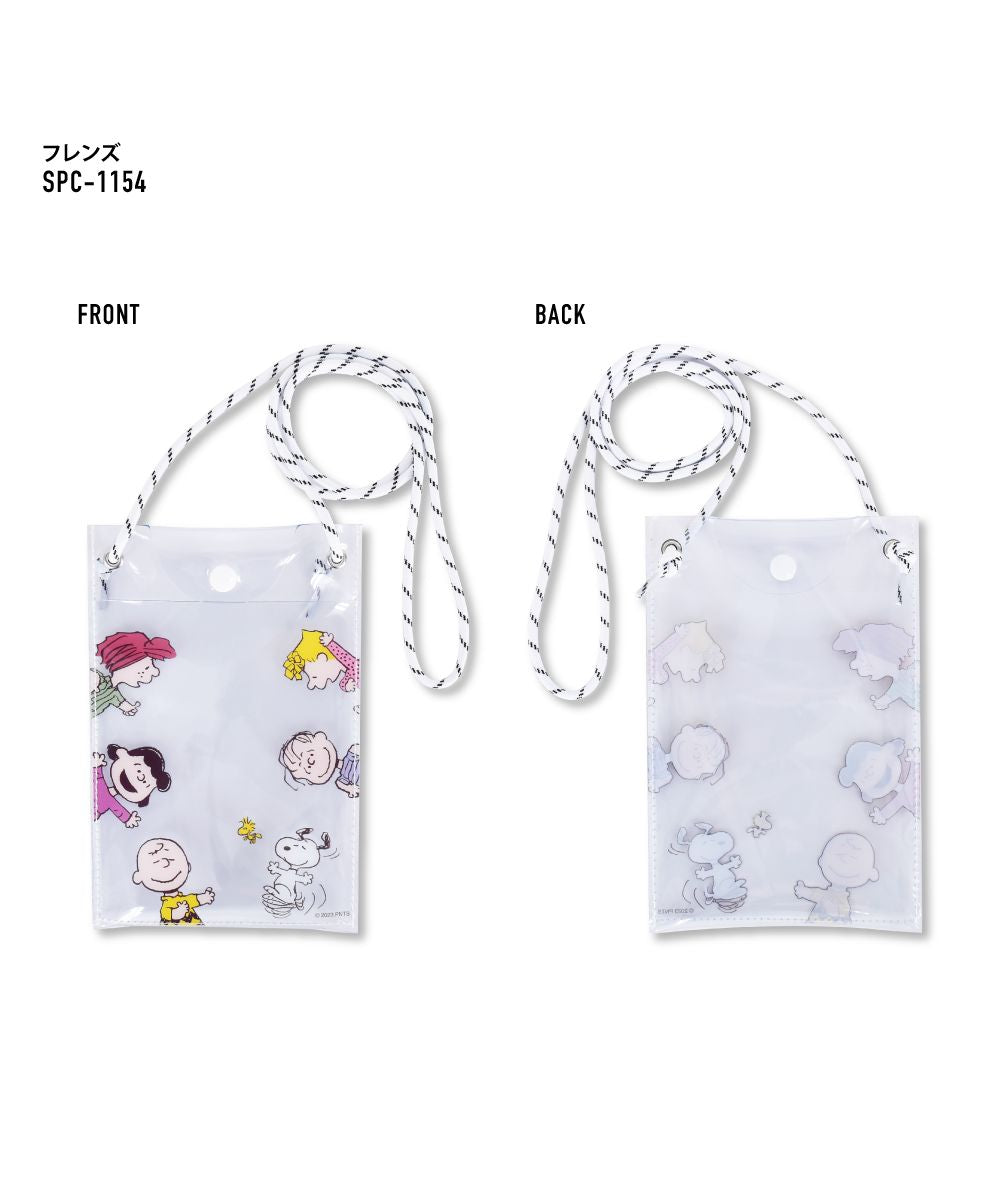 ランナー RUNNER スヌーピー ショルダーバッグ ミニショルダー 斜めがけ 撥水 軽量 小さめ ショルダーポーチ ロゴ PVC 女子 男子 男女兼用 高校生 ユニセックス レディー