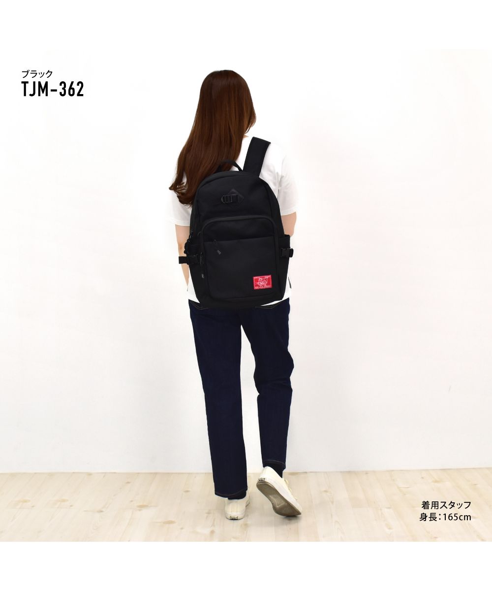 Runner Tom and Jerry Backpack Daypack Large Capacity A4 30L black Logo Insulated Cooler Bottle Holder Many Back Zipper Pockets Adult Ladies Men