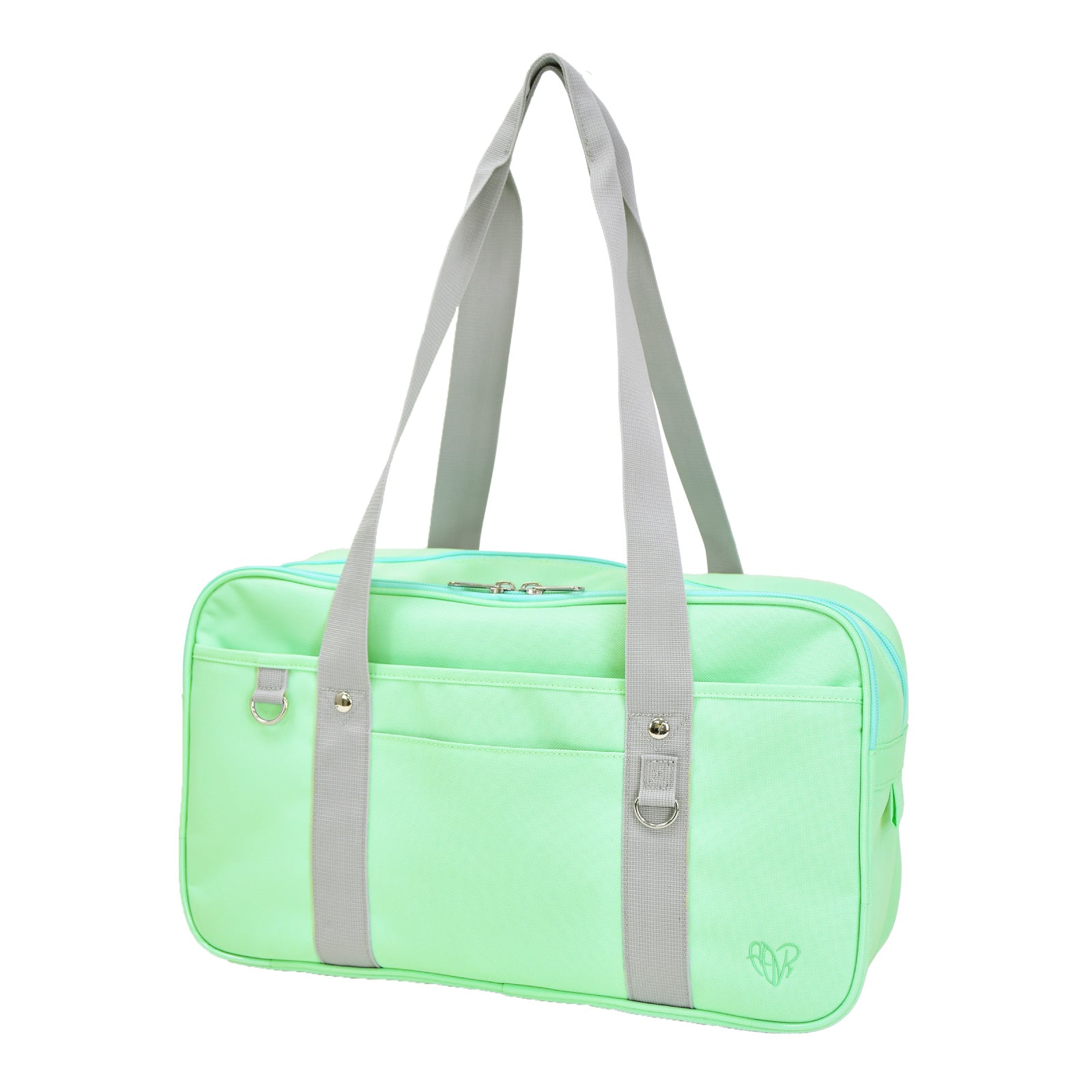 ランナー RUNNER スクールバッグ ボストン スクバ トートバッグ 肩掛け 自立 底鋲 大容量 学生鞄 女子 学校 通学かばん 通学 JK 女子高生 高校生 学生 アヴェンチュラ (ミント) ミント