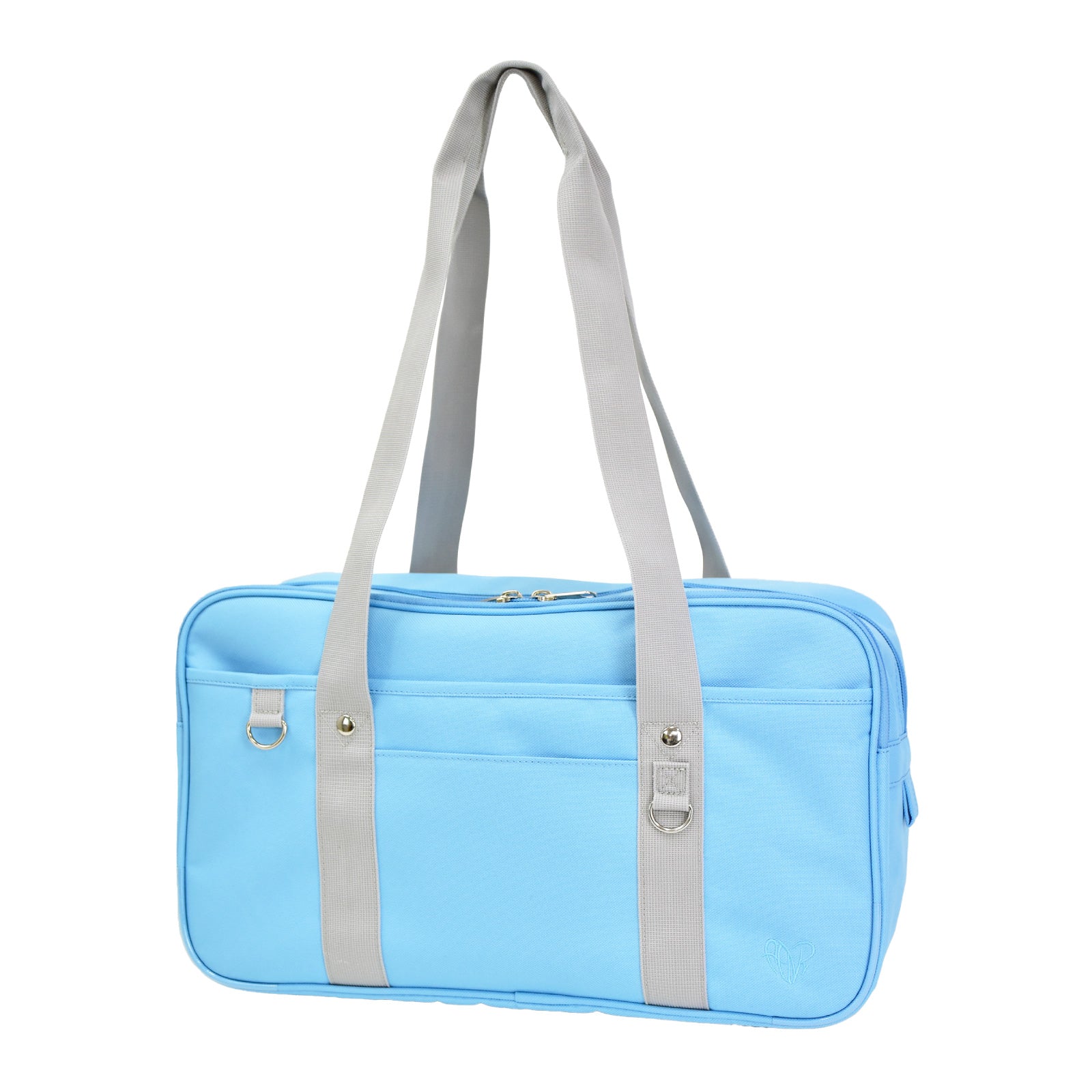 ランナー RUNNER スクールバッグ ボストン スクバ トートバッグ 肩掛け 自立 底鋲 大容量 学生鞄 女子 学校 通学かばん 通学 JK 女子高生 高校生 学生 アヴェンチュラ (ブルー) ブルー