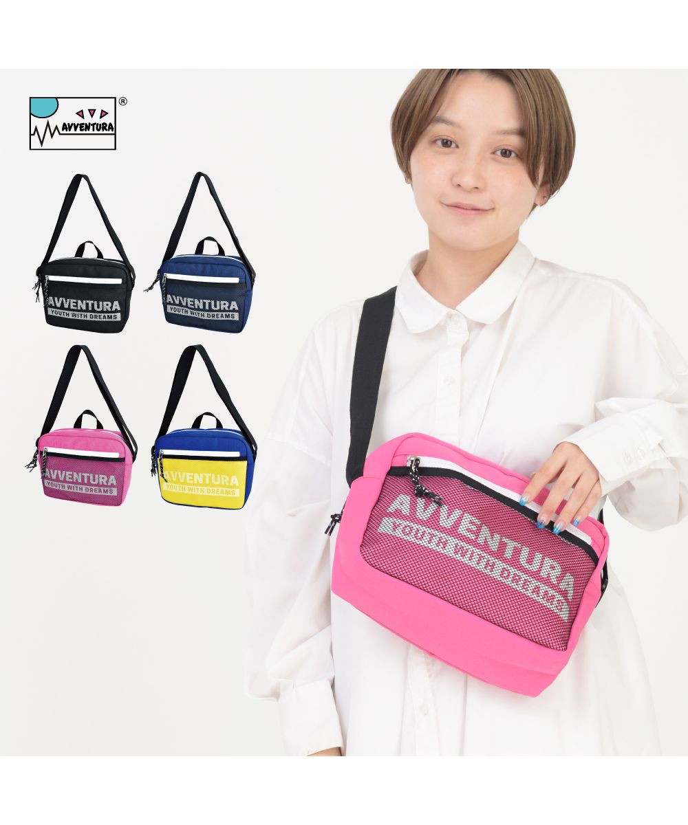 ランナー RUNNER アヴェンチュラ ショルダーバッグ ボックスショルダー レディース 女子 小さめ ナイロン お出かけ スマホ/iPhone収納 カジュアル ストリート