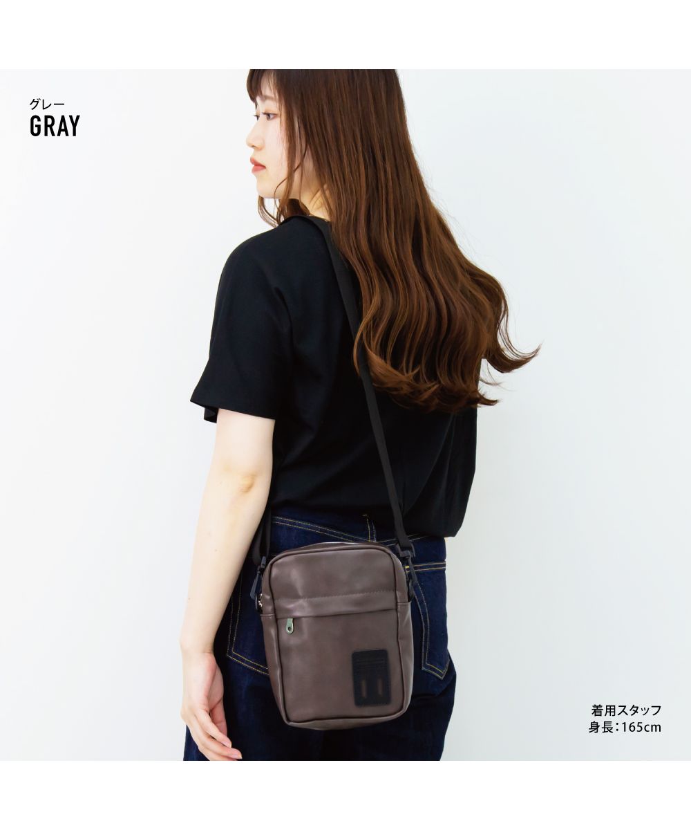 ランナー RUNNER アヴェンチュラ ショルダーバッグ ボックスショルダー 男女兼用 ユニセックス 小さめ PUレザー スマホ/iPhone収納 カジュアル ストリート