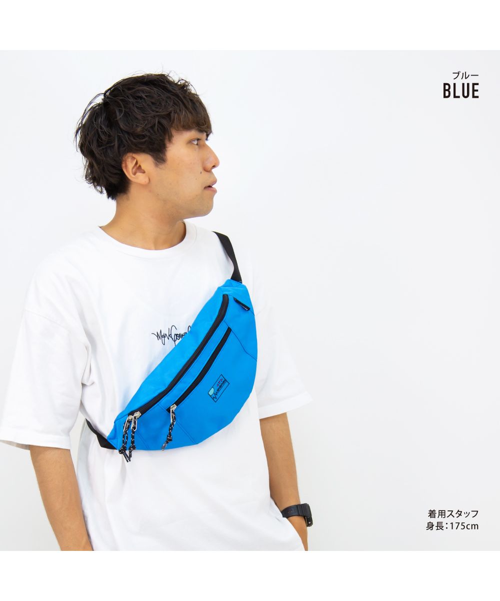 ランナー RUNNER アヴェンチュラ ウェストバッグ ウェストポーチ 男女兼用 ユニセックス 大人ファスナー ナイロン 大容量 お出かけ カジュアル ストリート 大人 レディース メ