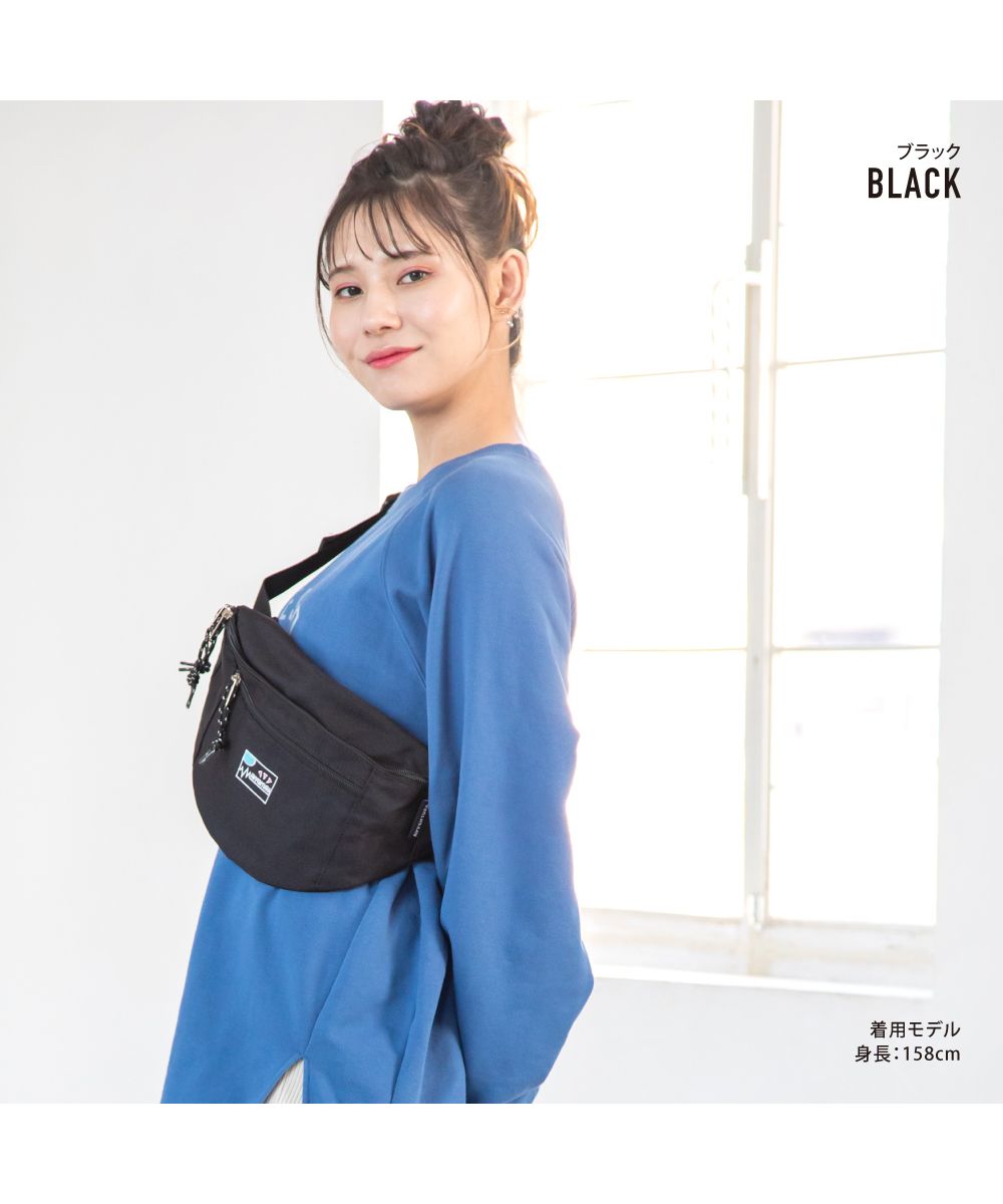 ランナー RUNNER アヴェンチュラ ウェストバッグ ウェストポーチ 男女兼用 ユニセックス 大人ファスナー ナイロン 大容量 お出かけ カジュアル ストリート 大人 レディース メ