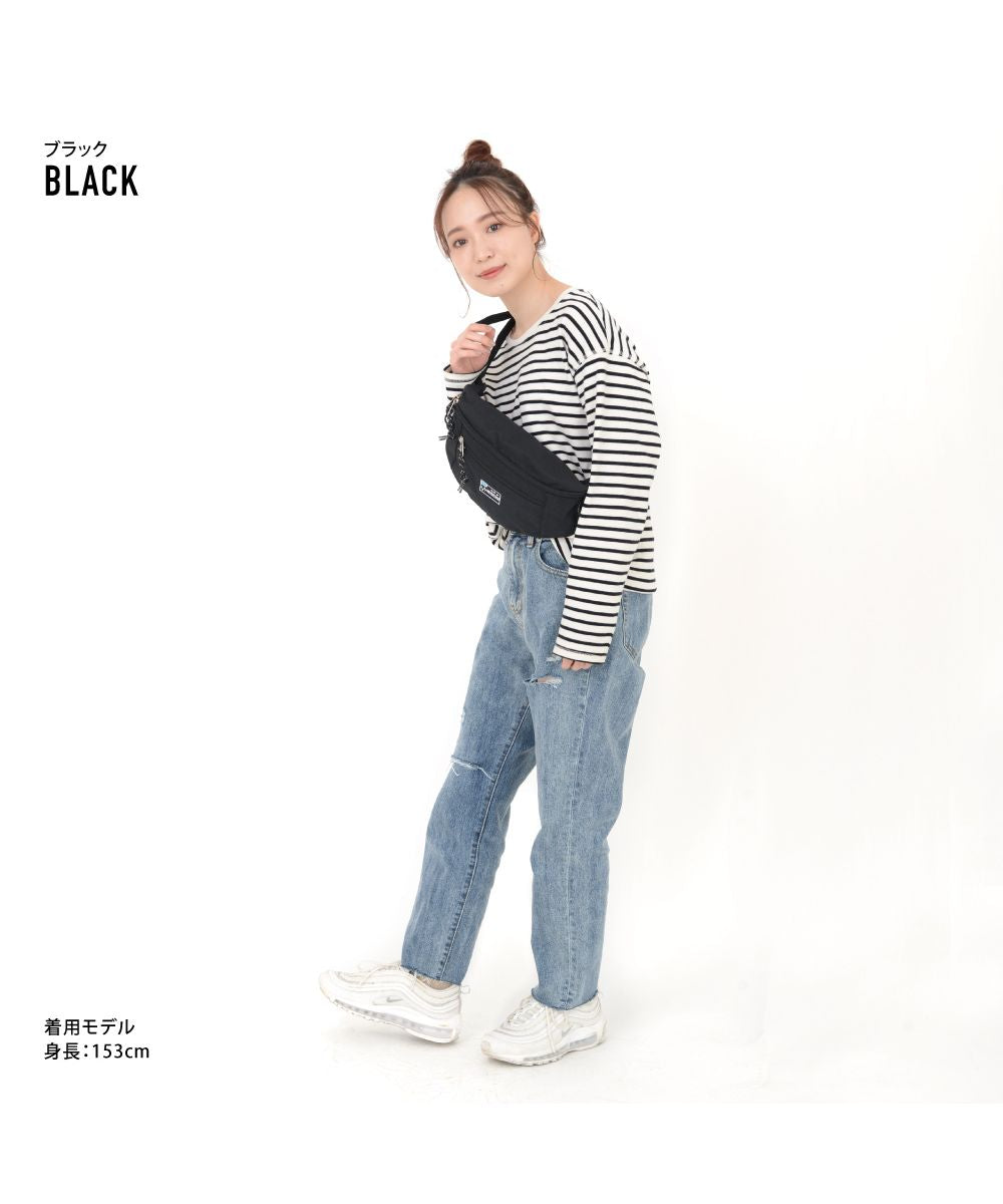 ランナー RUNNER アヴェンチュラ ウェストバッグ ウェストポーチ 男女兼用 ユニセックス 大人ファスナー ナイロン 大容量 お出かけ カジュアル ストリート 大人 レディース メ