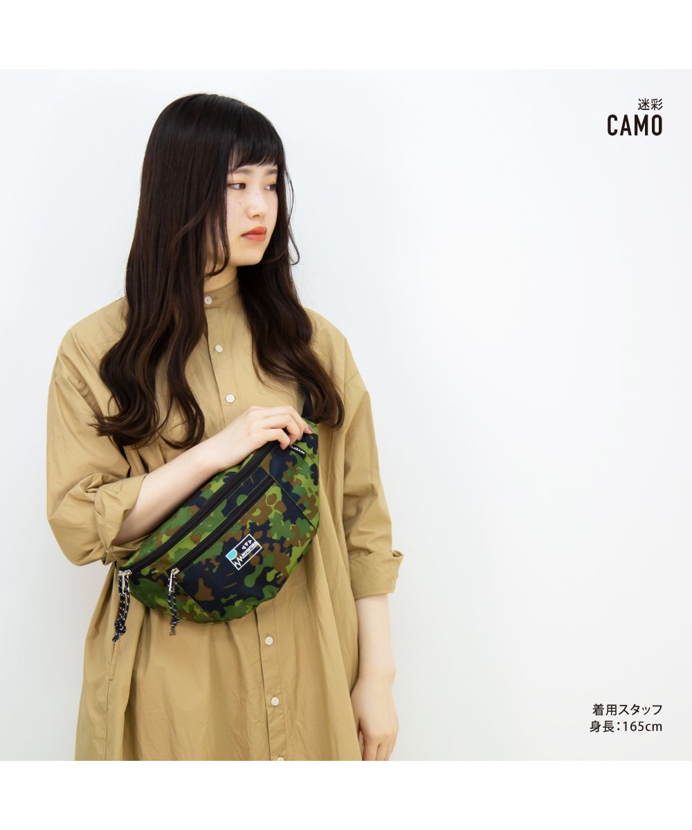 ランナー RUNNER アヴェンチュラ ウェストバッグ ウェストポーチ 男女兼用 ユニセックス 大人ファスナー ナイロン 大容量 お出かけ カジュアル ストリート 大人 レディース メ